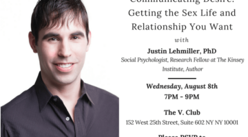 Join Me in NYC on August 8 For a Course on Getting the Sex Life and Relationship You Want